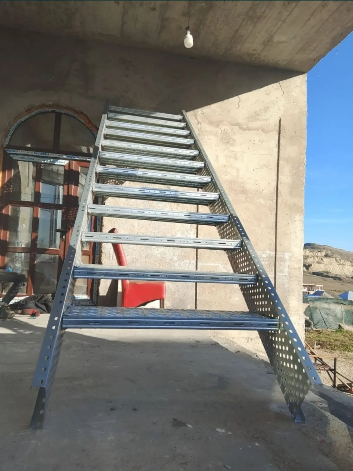 Grătar metalic zincat - proiect 14