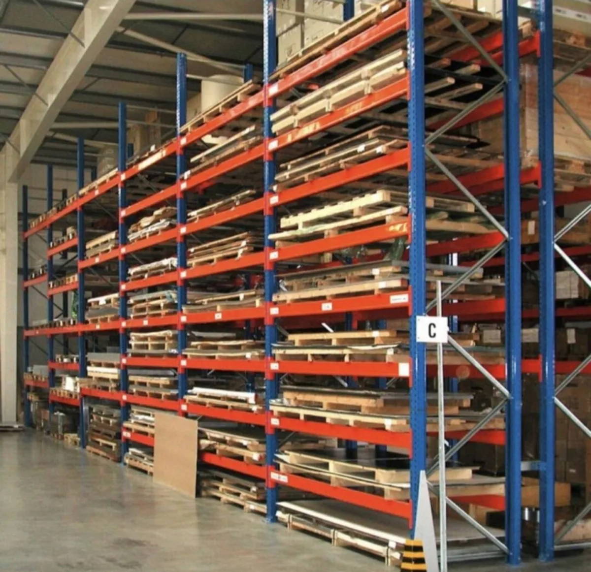 Rafturi industriale depozit - proiect 20