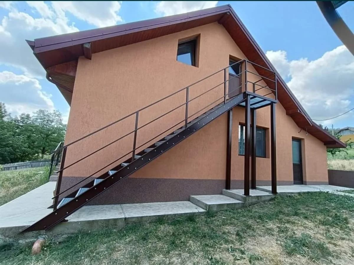 Scară metalică exterioară - proiect 5