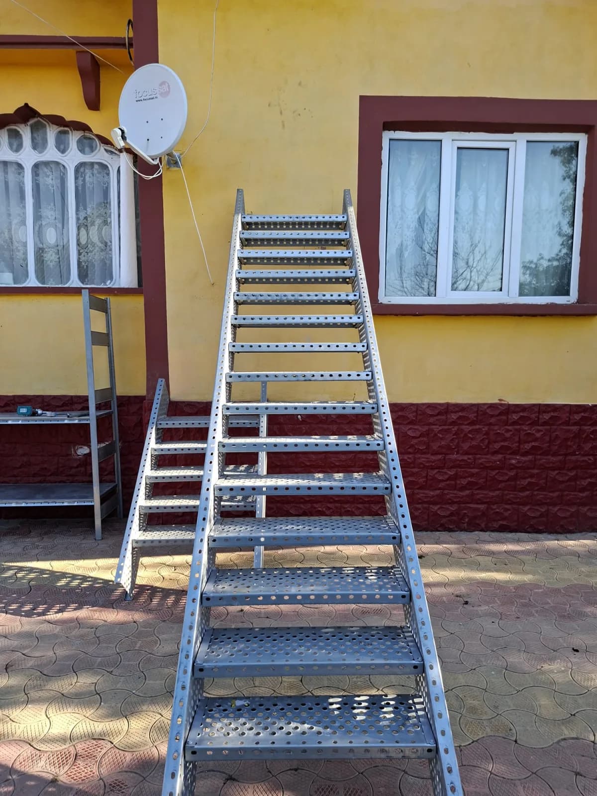 Scară metalică exterioară - proiect 15