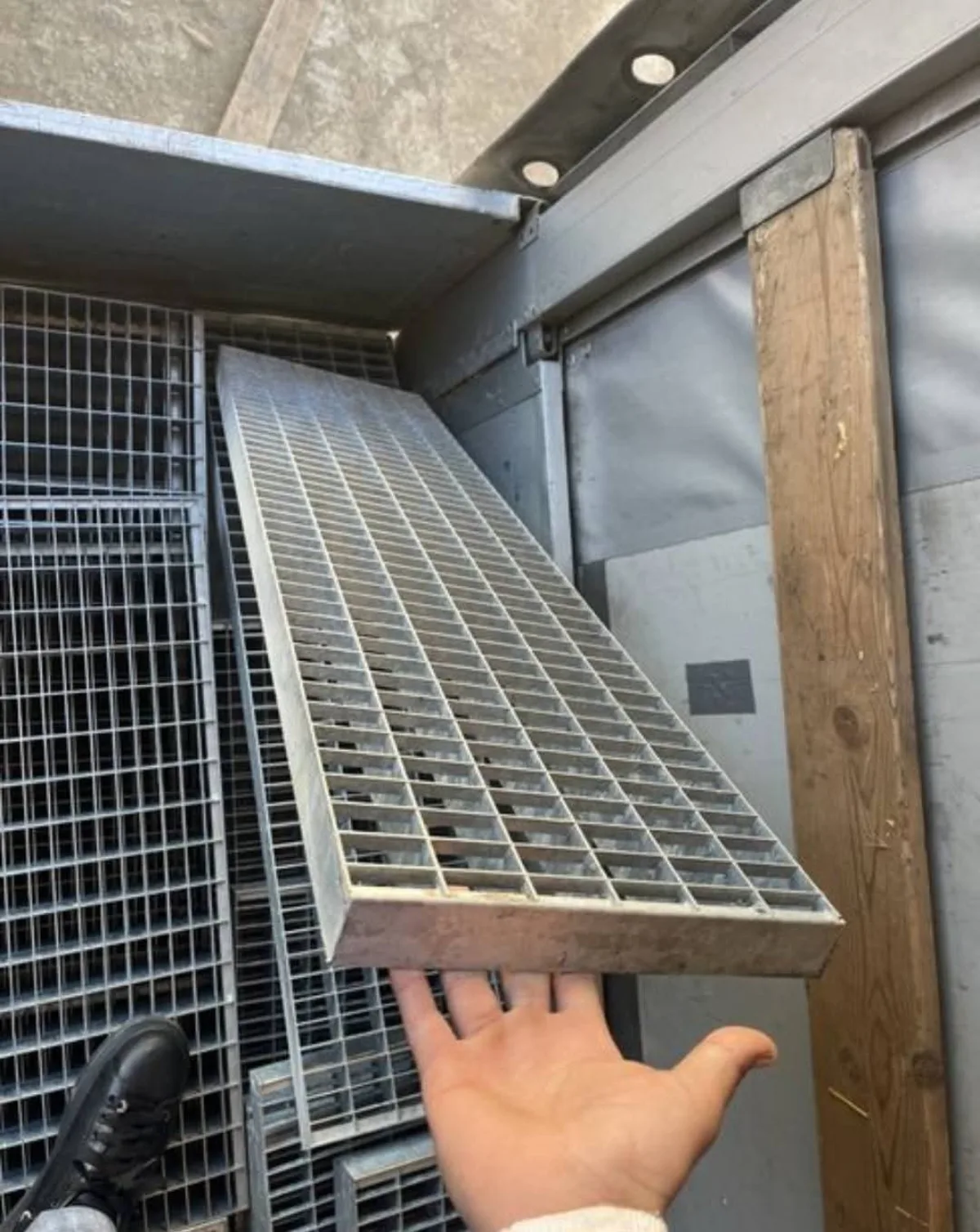 Grătar metalic zincat - proiect 4