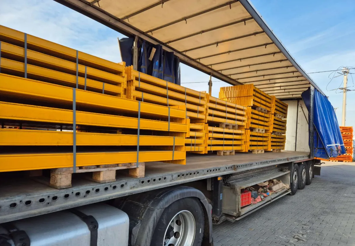 Rafturi industriale depozit - proiect 18